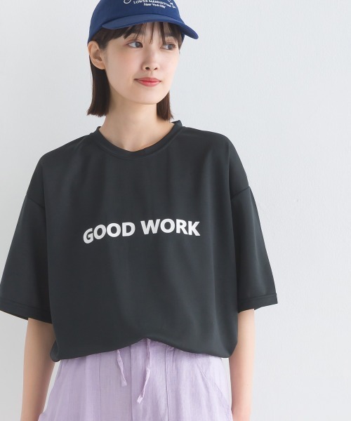 OMNES(オムネス)の「【Vissel×OMNES】ユニセックス プリントメッシュ半袖Tシャツ(Tシャツ/カットソー・レディース・ライトグレー/ブラック/ブラック系その他/グレー系その他・MEDIUM/LARGE/X-LARGE/XX-LARGE)」の10枚目の写真