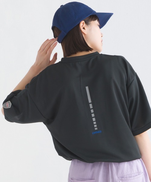 OMNES(オムネス)の「【Vissel×OMNES】ユニセックス プリントメッシュ半袖Tシャツ(Tシャツ/カットソー・レディース・ライトグレー/ブラック/ブラック系その他/グレー系その他・MEDIUM/LARGE/X-LARGE/XX-LARGE)」の12枚目の写真
