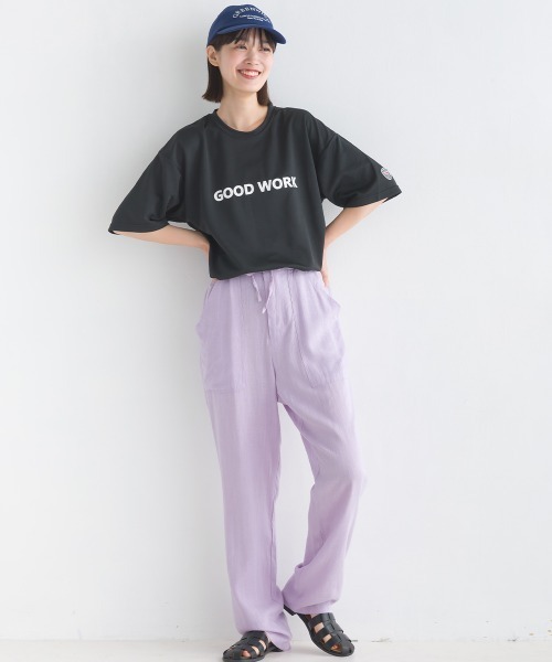 OMNES(オムネス)の「【Vissel×OMNES】ユニセックス プリントメッシュ半袖Tシャツ(Tシャツ/カットソー・レディース・ライトグレー/ブラック/ブラック系その他/グレー系その他・MEDIUM/LARGE/X-LARGE/XX-LARGE)」の13枚目の写真