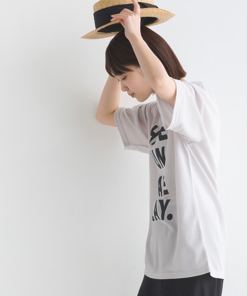 OMNES(オムネス)の「【Vissel×OMNES】ユニセックス プリントメッシュ半袖Tシャツ(Tシャツ/カットソー・レディース・ライトグレー/ブラック/ブラック系その他/グレー系その他・MEDIUM/LARGE/X-LARGE/XX-LARGE)」の16枚目の写真