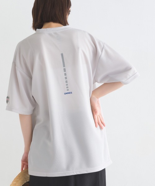 OMNES(オムネス)の「【Vissel×OMNES】ユニセックス プリントメッシュ半袖Tシャツ(Tシャツ/カットソー・レディース・ライトグレー/ブラック/ブラック系その他/グレー系その他・MEDIUM/LARGE/X-LARGE/XX-LARGE)」の17枚目の写真