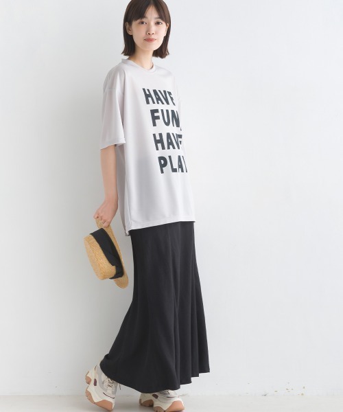 OMNES(オムネス)の「【Vissel×OMNES】ユニセックス プリントメッシュ半袖Tシャツ(Tシャツ/カットソー・レディース・ライトグレー/ブラック/ブラック系その他/グレー系その他・MEDIUM/LARGE/X-LARGE/XX-LARGE)」の18枚目の写真