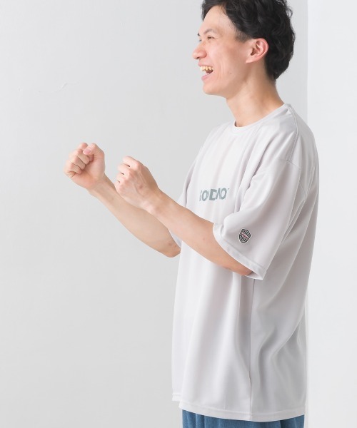 OMNES(オムネス)の「【Vissel×OMNES】ユニセックス プリントメッシュ半袖Tシャツ(Tシャツ/カットソー・レディース・ライトグレー/ブラック/ブラック系その他/グレー系その他・MEDIUM/LARGE/X-LARGE/XX-LARGE)」の21枚目の写真