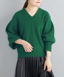 SHIPS（シップス）の「〈手洗い可能〉ヘアリー ボリュームスリーブ プルオーバー◆（ニット/セーター）」