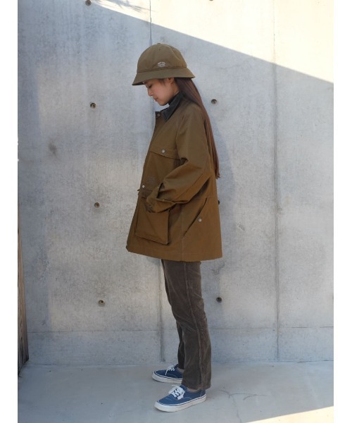 Snow Peak（スノーピーク）の「TAKIBI Canvas Hat（ハット・メンズ・ブラック/オリーブ・FREE）」の12枚目の写真