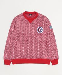 CPG GOLF | Geometric Pattern Padding Sneed（ジオメトリック柄中綿スニード）(Tシャツ/カットソー)