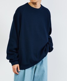KIIT | KIIT キート / COTTON RUSSEL MESH RAGLAN SLEEVE PULLOVER SHIRT コットンメッシュ ラグランスリーブ プルオーバーシャツ トレーナーカットソー / KIO-T92-004(スウェット)