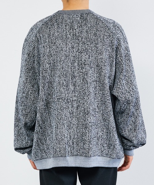 KIIT(キート)の「KIIT キート / COTTON RUSSEL MESH RAGLAN SLEEVE PULLOVER SHIRT コットンメッシュ ラグランスリーブ プルオーバーシャツ トレーナーカットソー / KIO-T92-004(スウェット・メンズ・杢グレー/アイボリー/ネイビー/ベージュ・1/2/3)」の13枚目の写真
