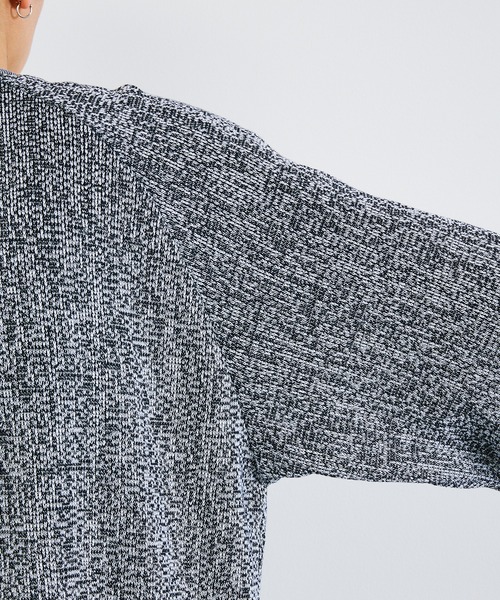 KIIT(キート)の「KIIT キート / COTTON RUSSEL MESH RAGLAN SLEEVE PULLOVER SHIRT コットンメッシュ ラグランスリーブ プルオーバーシャツ トレーナーカットソー / KIO-T92-004(スウェット・メンズ・杢グレー/アイボリー/ネイビー/ベージュ・1/2/3)」の14枚目の写真
