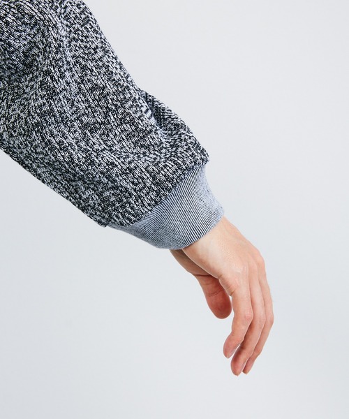 KIIT(キート)の「KIIT キート / COTTON RUSSEL MESH RAGLAN SLEEVE PULLOVER SHIRT コットンメッシュ ラグランスリーブ プルオーバーシャツ トレーナーカットソー / KIO-T92-004(スウェット・メンズ・杢グレー/アイボリー/ネイビー/ベージュ・1/2/3)」の15枚目の写真