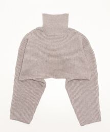Per sist ence/パーシエンス　アルパカタッチ2WAYショートトップス