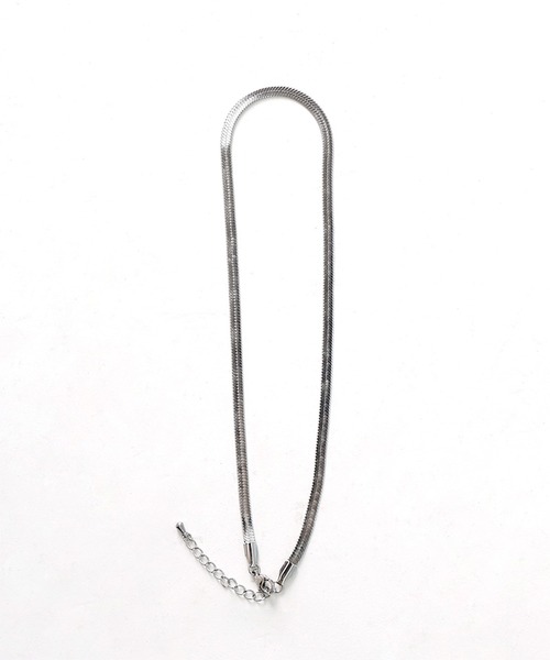 minsobi（ミンソビ）の「ティラチェーンネックレス（ネックレス・メンズ・シルバー・MEDIUM/LARGE）」の4枚目の写真
