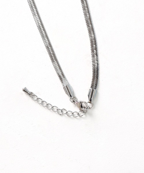 minsobi（ミンソビ）の「ティラチェーンネックレス（ネックレス・メンズ・シルバー・MEDIUM/LARGE）」の5枚目の写真