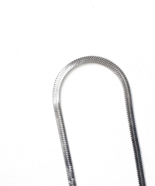 minsobi（ミンソビ）の「ティラチェーンネックレス（ネックレス・メンズ・シルバー・MEDIUM/LARGE）」の8枚目の写真