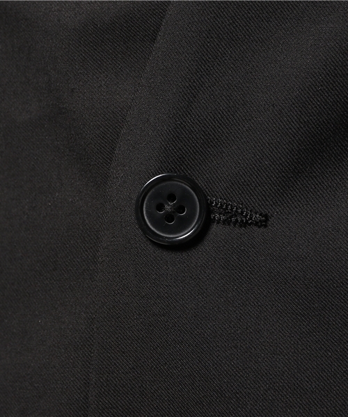 WEGO（ウィゴー）の「WEGO/ノーカラーテーラードジャケット（テーラードジャケット・メンズ・ブラック/グレー・LARGE/MEDIUM）」の12枚目の写真