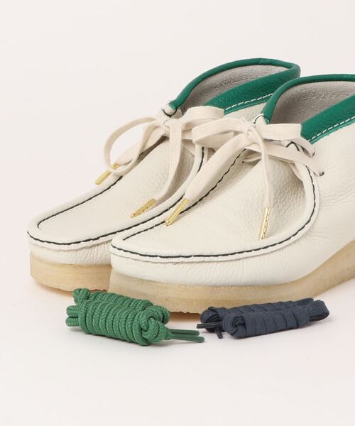 Clarks Originals(クラークスオリジナルズ)の「【Clarks】Wallabee Boot.(スニーカー・レディース・オフホワイト・24cm/24.5cm/25cm/23cm/23.5cm)」の4枚目の写真