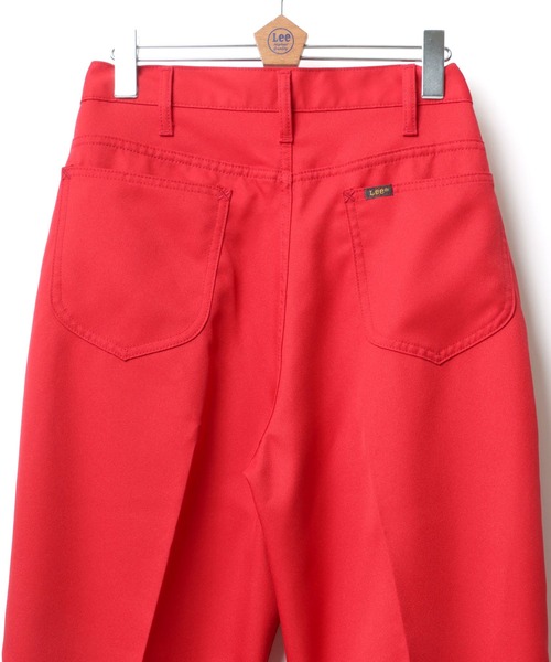 Lee(リー)の「Lee/リー X-LINE BOOT CUT PANTS/ブーツカットパンツ/センタープレスパンツ/カラーパンツ(スラックス・メンズ・パープル/ブラック/ライトインディゴブルー/ワンウォッシュ/ベージュ/レッド/グリーン・L/M/XL)」の22枚目の写真