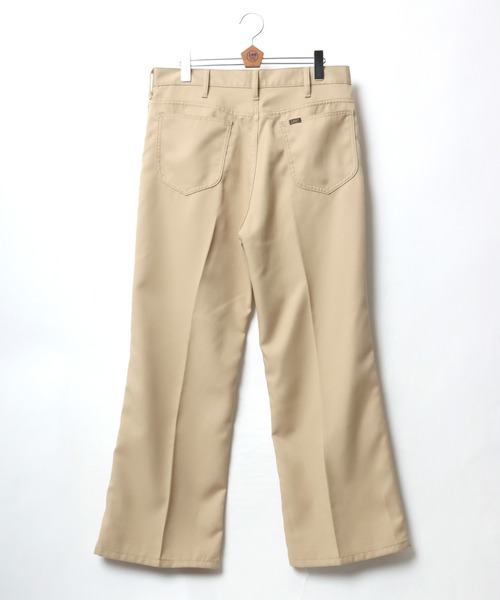 Lee(リー)の「Lee/リー X-LINE BOOT CUT PANTS/ブーツカットパンツ/センタープレスパンツ/カラーパンツ(スラックス・メンズ・パープル/ブラック/ライトインディゴブルー/ワンウォッシュ/ベージュ/レッド/グリーン・L/M/XL)」の10枚目の写真