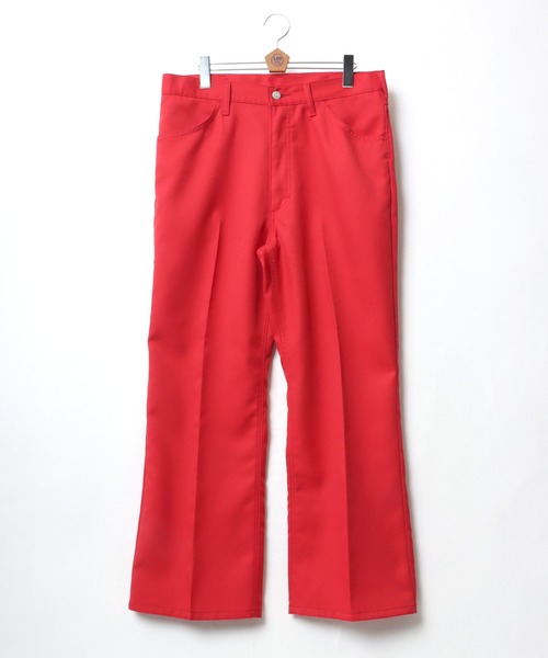 elfelfelfarchives BOOTSCUT PANTS ブーツカットラップパンツ A'GEM/9 × .kom 『NIIER NOR/ニア ノア』 LACE-UP BOOT CUT