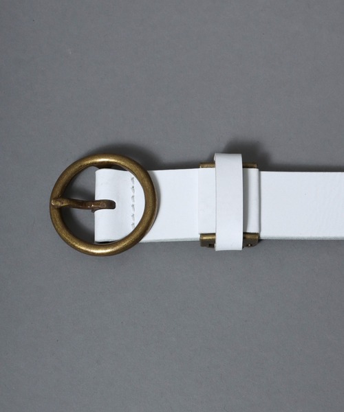 Levi's（リーバイス）の「【Levi's】サークルバックル 30mm  刻印 レザーベルト（ベルト・メンズ・ライトブラウン/ホワイト/ブラウン/ブラック/ダークブラウン・FREE）」の13枚目の写真