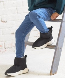 裏起毛スリムストレートデニムパンツ■80～140cm