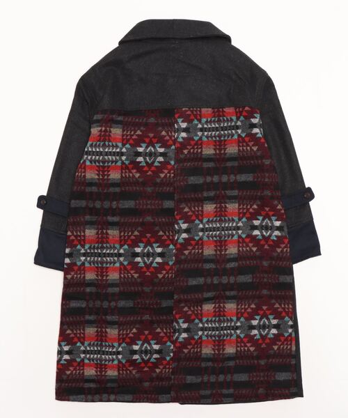 sandy（サンディー）の「【sandy】ラウンド衿Aラインコート（その他アウター・レディース・チャコールグレー/キャメル/ネイビー・FREE）」の4枚目の写真