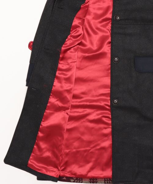 sandy（サンディー）の「【sandy】ラウンド衿Aラインコート（その他アウター・レディース・チャコールグレー/キャメル/ネイビー・FREE）」の5枚目の写真