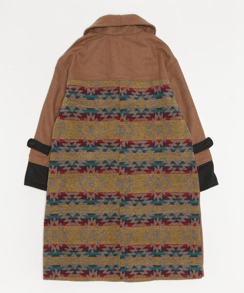 sandy（サンディー）の「【sandy】ラウンド衿Aラインコート（その他アウター・レディース・チャコールグレー/キャメル/ネイビー・FREE）」の6枚目の写真