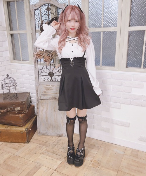 ma✽rs マーズ ブラック レースフレアスカート♡激レア♡美品♡ 地雷系・量産型のファッション通販サイトMARS（マーズ