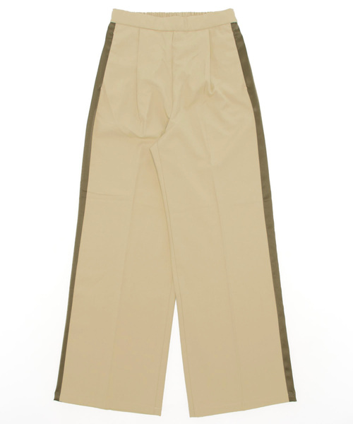STYLEBLOCK(スタイルブロック)の「ツイルラインパンツ(その他パンツ・レディース・グレー/モカ/ライトベージュ・M)」の4枚目の写真