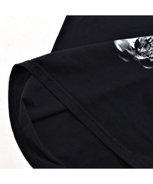 CIVARIZE(シヴァーライズ)の「『CIVARIZE/シヴァーライズ』ヴィンテージ加工アニマルプリントロンT(Tシャツ/カットソー・メンズ・ブラック/チャコールグレー・FREE)」の16枚目の写真
