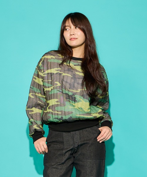 DEAD STOCK QUILT THERMAL TOP / デッドストック キルト サーマルトップ（スウェット）｜MILITARY（ミリタリー）