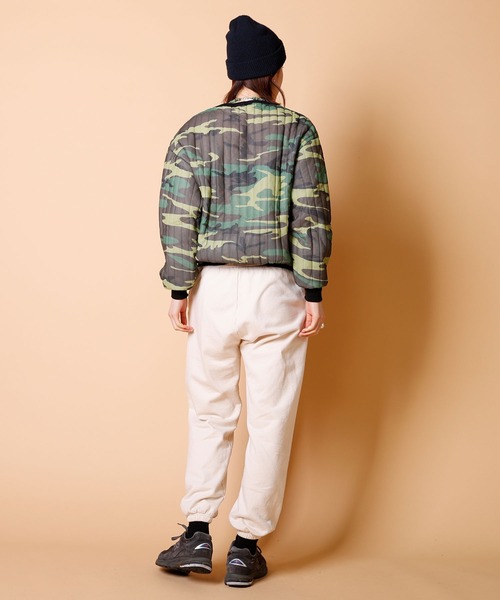 MILITARY(ミリタリー)の「DEAD STOCK QUILT THERMAL TOP / デッドストック キルト サーマルトップ(スウェット・レディース・カモフラージュ・LARGE/XX-LARGE/XXX-LARGE)」の5枚目の写真