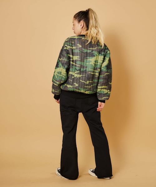 MILITARY(ミリタリー)の「DEAD STOCK QUILT THERMAL TOP / デッドストック キルト サーマルトップ(スウェット・レディース・カモフラージュ・LARGE/XX-LARGE/XXX-LARGE)」の10枚目の写真