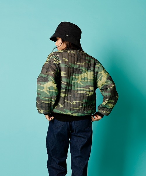 MILITARY(ミリタリー)の「DEAD STOCK QUILT THERMAL TOP / デッドストック キルト サーマルトップ(スウェット・レディース・カモフラージュ・LARGE/XX-LARGE/XXX-LARGE)」の12枚目の写真