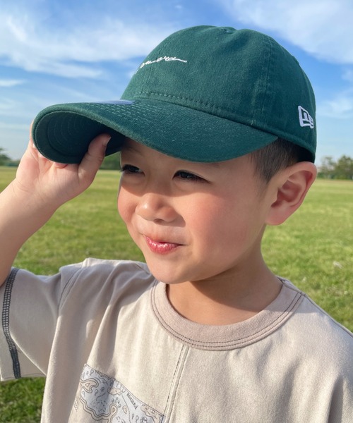 NEW ERA(ニューエラ)の「ニューエラ キッズ キャップ 9TWENTY(キャップ・キッズ・ブラック/ダークグリーン/ベージュ/ホワイト・52-56cm)」の14枚目の写真