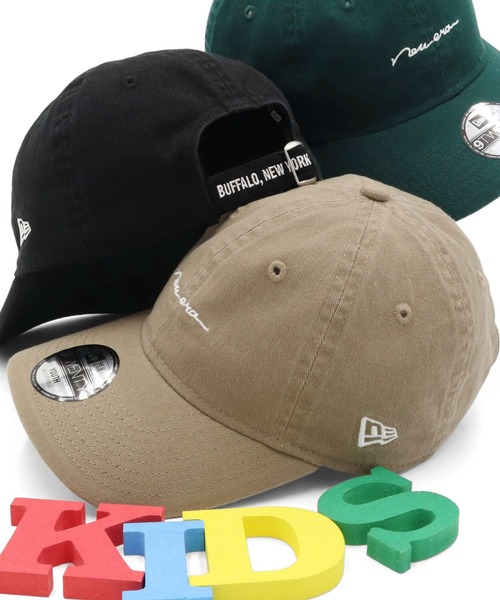 NEW ERA(ニューエラ)の「ニューエラ キッズ キャップ 9TWENTY(キャップ・キッズ・ブラック/ダークグリーン/ベージュ/ホワイト・52-56cm)」の13枚目の写真