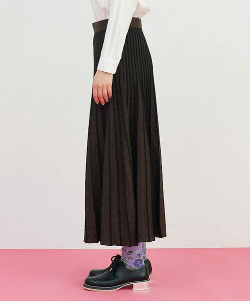 FRAPBOIS（フラボア）の「シエルニット スカート（スカート