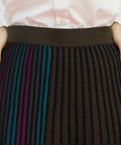 FRAPBOIS(フラボア)の「シエルニット スカート(スカート・レディース・ブラック/ベージュ・1)」の16枚目の写真