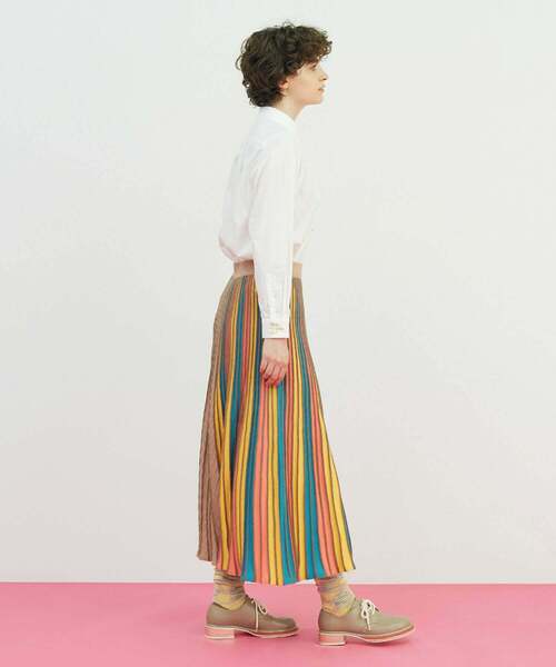 美品✨『FRAPBOIS』フラボア ゆったり アシンメトリー バルーン スカート FRAPBOIS（フラボア）の「シエルニット スカート（スカート