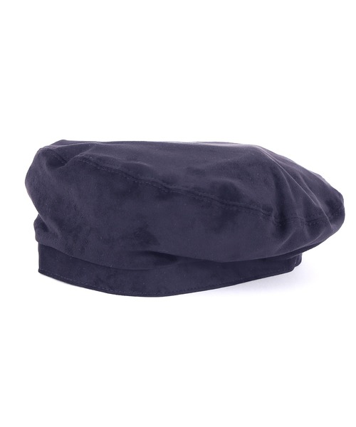 Figments（フィグメンツ）の「スウェードベレー帽（ハット・レディース・ネイビー/ブラック・FREE）」の8枚目の写真