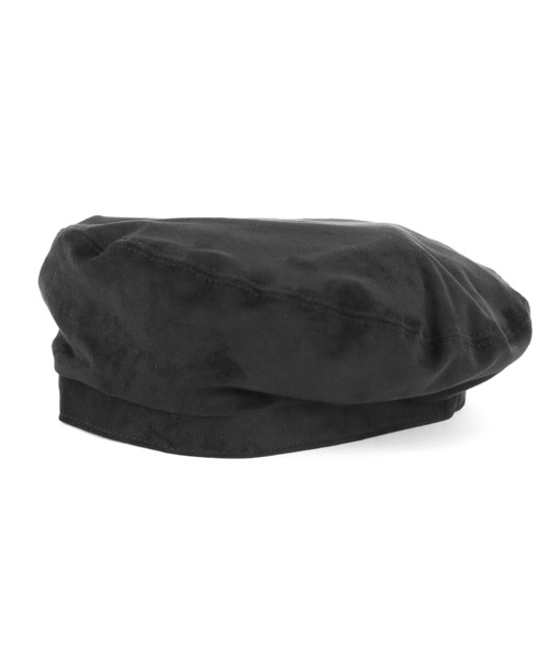 Figments（フィグメンツ）の「スウェードベレー帽（ハット・レディース・ネイビー/ブラック・FREE）」の10枚目の写真