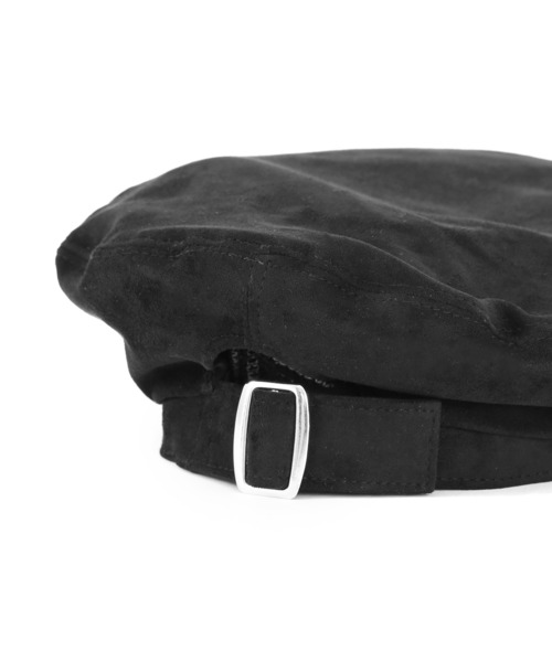Figments（フィグメンツ）の「スウェードベレー帽（ハット・レディース・ネイビー/ブラック・FREE）」の7枚目の写真