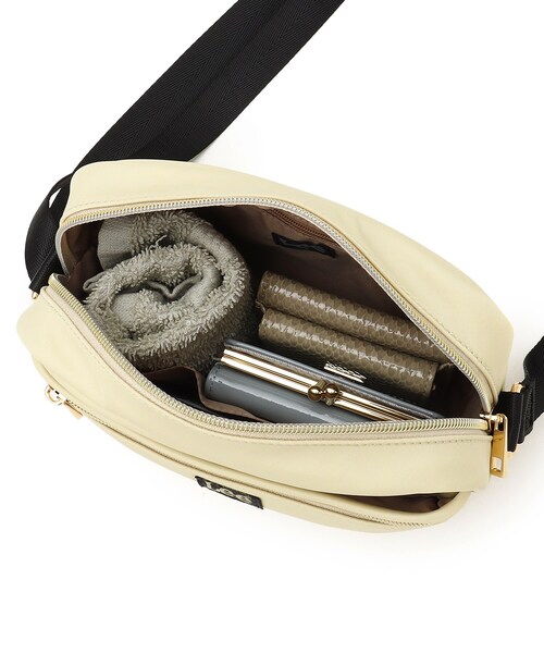 Lee（リー）の「◆【Lee別注】スクエアショルダー(抗菌裏地)（ショルダーバッグ・レディース・グレー系3/ライトブルー/ブラック/イエロー系その他/グリーン/レオパード・00）」の17枚目の写真