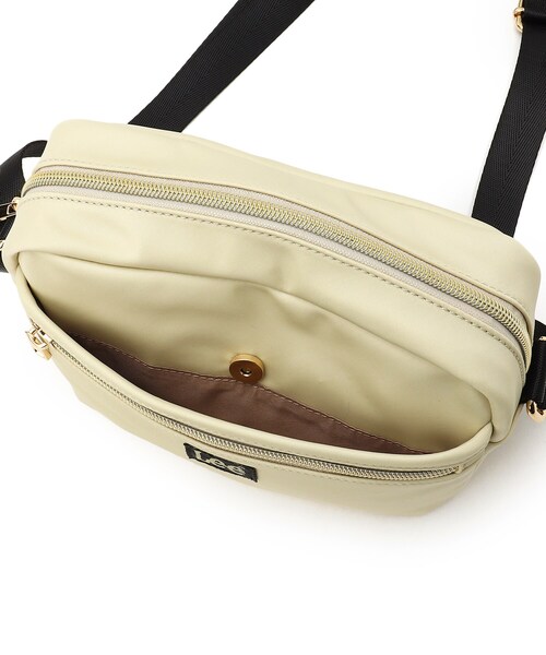 Lee（リー）の「◆【Lee別注】スクエアショルダー(抗菌裏地)（ショルダーバッグ・レディース・グレー系3/ライトブルー/ブラック/イエロー系その他/グリーン/レオパード・00）」の18枚目の写真