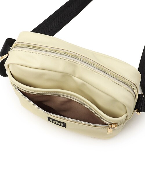 Lee（リー）の「◆【Lee別注】スクエアショルダー(抗菌裏地)（ショルダーバッグ・レディース・グレー系3/ライトブルー/ブラック/イエロー系その他/グリーン/レオパード・00）」の19枚目の写真