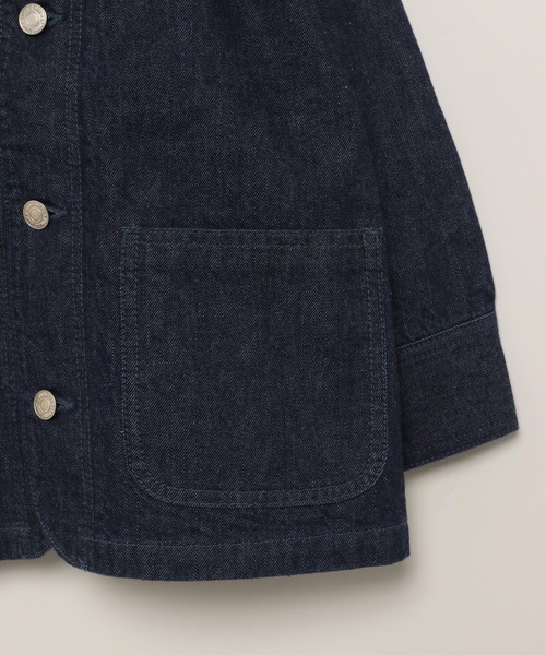 LOWRYS FARM(ローリーズファーム)の「Cデニムカバーオール 177889(カバーオール・キッズ・ネイビー/ブルー・110cm/140cm/150cm/120cm/130cm)」の3枚目の写真