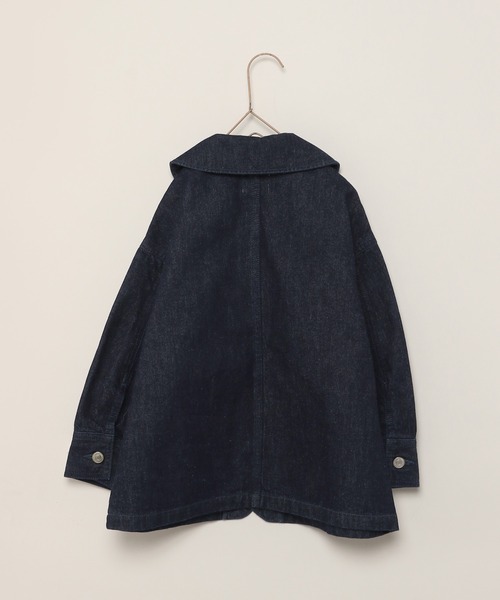 LOWRYS FARM(ローリーズファーム)の「Cデニムカバーオール 177889(カバーオール・キッズ・ネイビー/ブルー・110cm/140cm/150cm/120cm/130cm)」の8枚目の写真