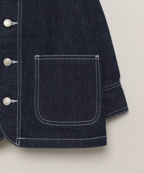 LOWRYS FARM(ローリーズファーム)の「Cデニムカバーオール 177889(カバーオール・キッズ・ネイビー/ブルー・110cm/140cm/150cm/120cm/130cm)」の14枚目の写真
