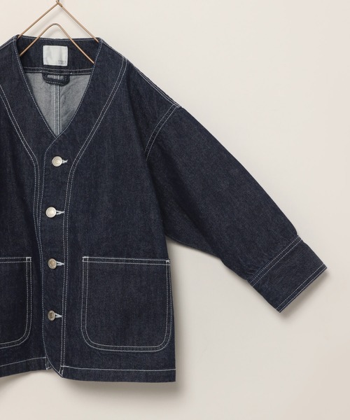 LOWRYS FARM(ローリーズファーム)の「Cデニムカバーオール 177889(カバーオール・キッズ・ネイビー/ブルー・110cm/140cm/150cm/120cm/130cm)」の16枚目の写真